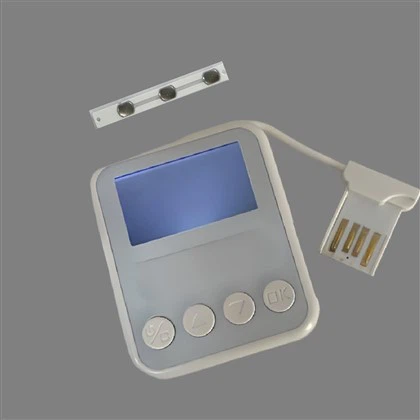 Cúpula de metal con llave USB